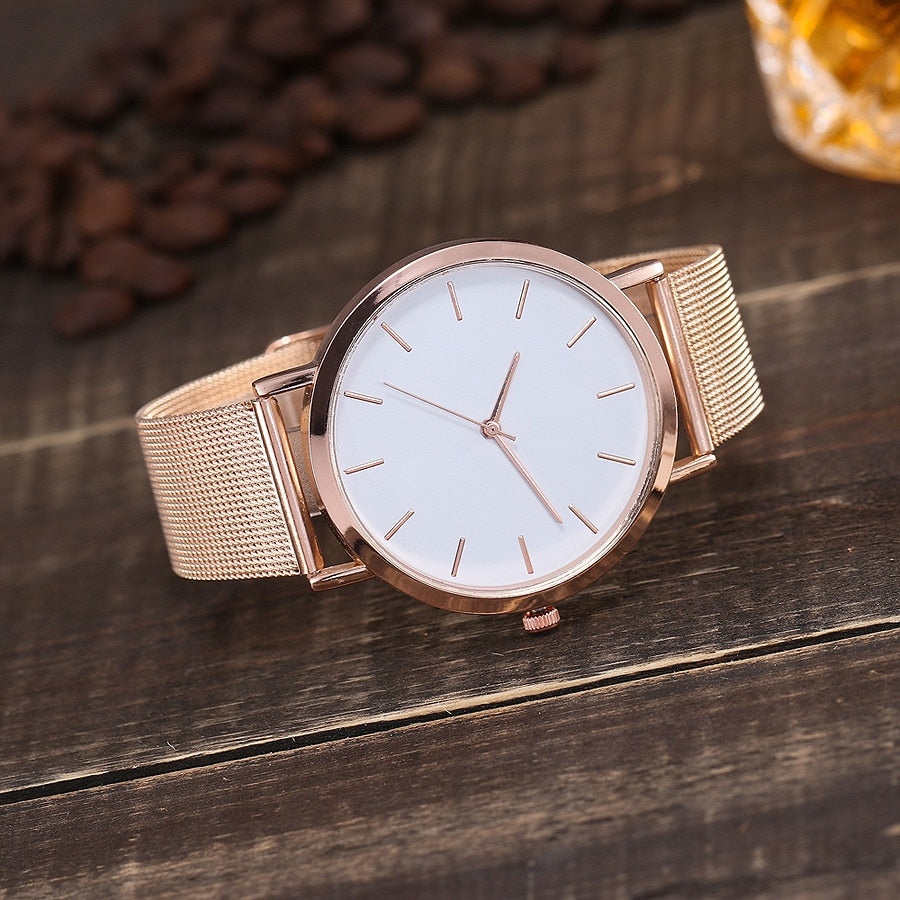 Vansvar Gold  Womens Watch